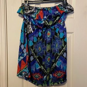 Rule 21 colorful tub top